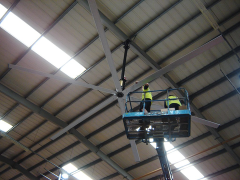 Ceiling fan maintenance