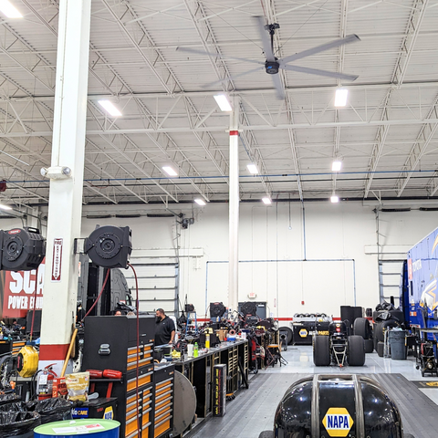 MacroAir fans for auto shops