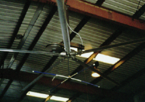 First 6 blade fan